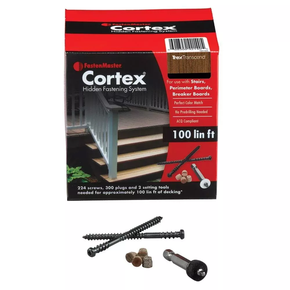 Cortex - Trex Screws and Plugs - 100LF
