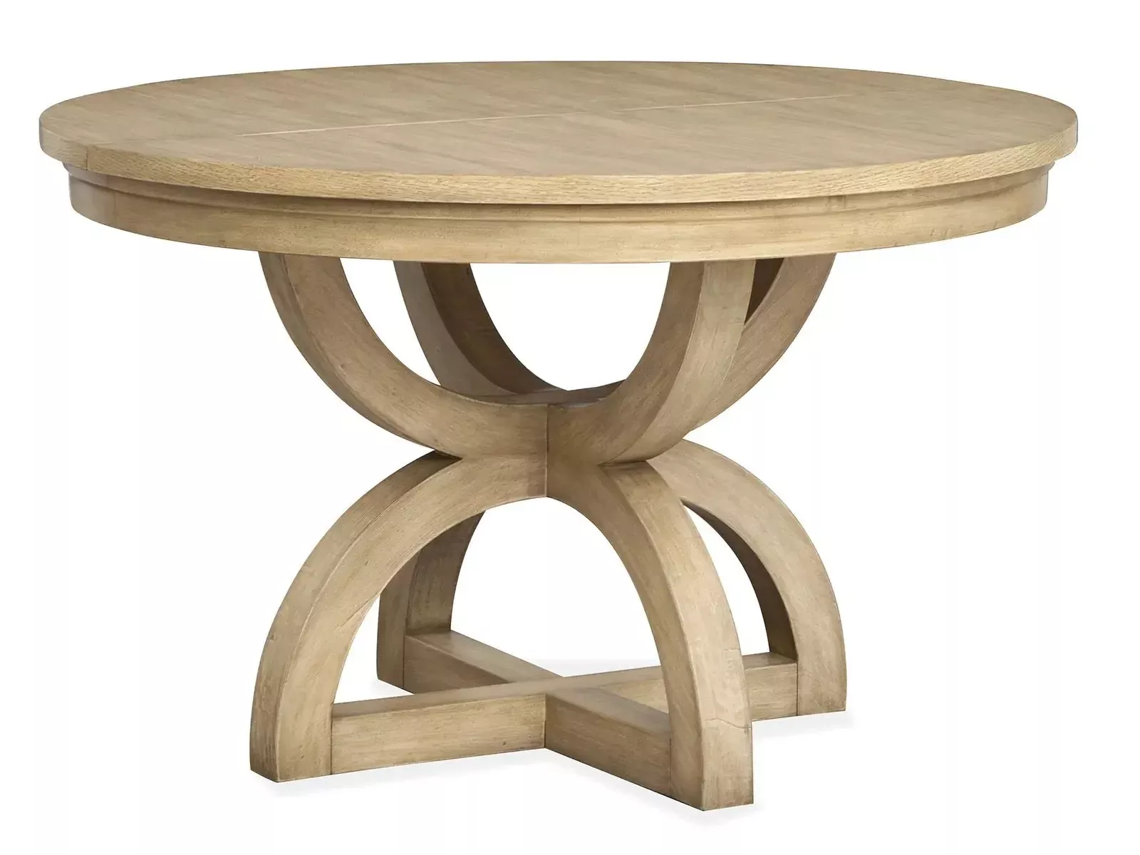 Coventry - Extendable 48" Round Dining Table - Honey Wheat