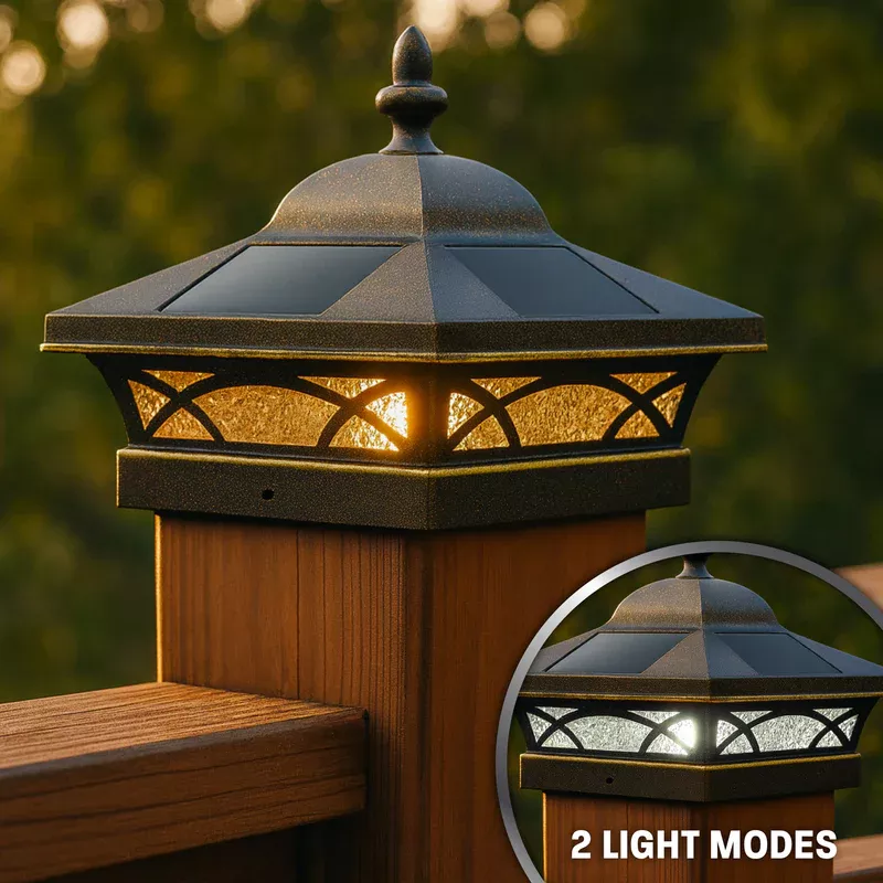 Coventry Solar Post Cap – Bronze