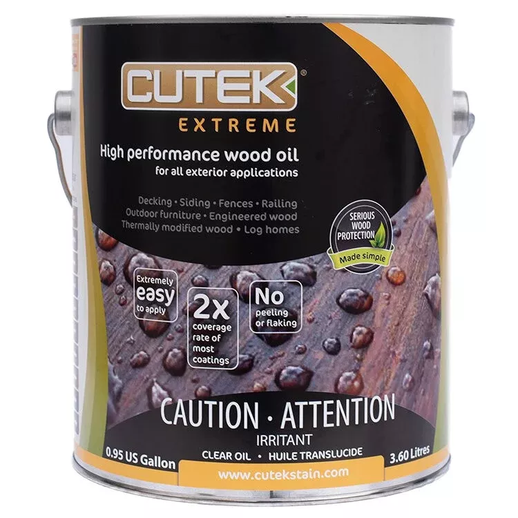 Cutek Extreme Deck Oil (0.95 Gallon Pail)