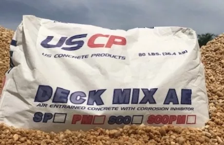 Deck Mix AE 80lb Bag: Concrete Repair