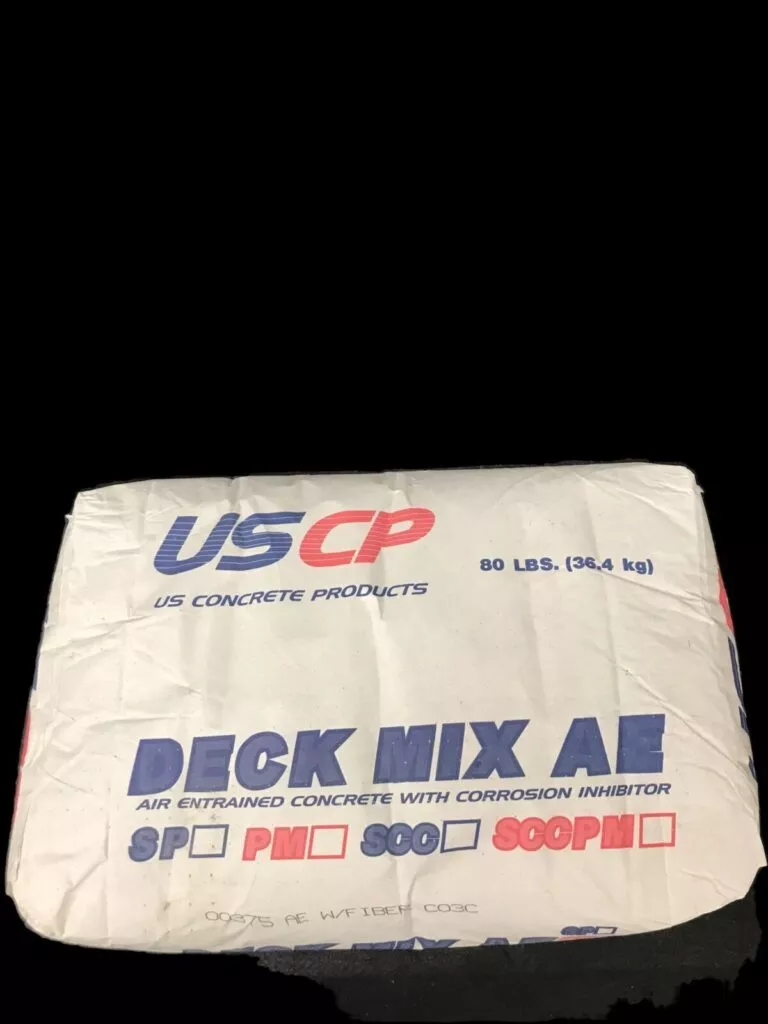 Deck Mix AE With Fibers: Concrete Repair