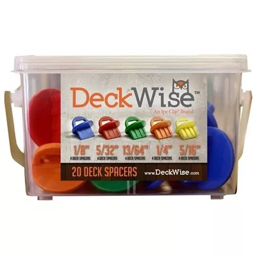 Deck Spacers 20 Pieces - Assorted Pack