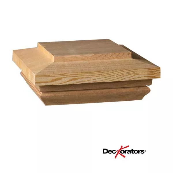 Deckorators Hatteras Flat Top Post Caps