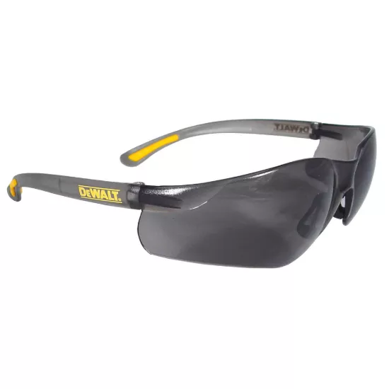 Dewalt Contractor Pro Safety Glasses - Smoke Frame - Smoke Lens