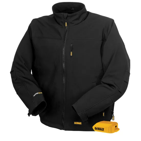 Dewalt Men's Heated Soft Shell Jacket without Battery - Black - Size 2X