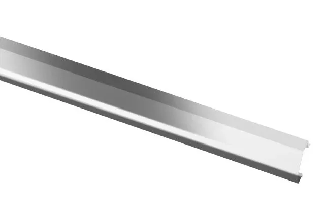 Diadec K Metal Tile Edging Trim - Polished Chrome Anodized Aluminum