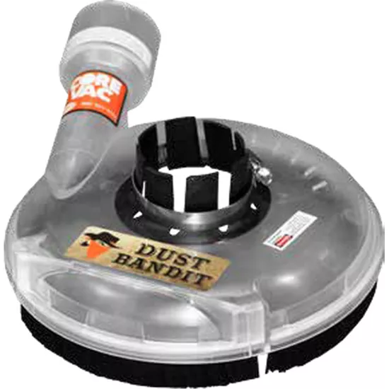 Diamond Products Cup Bandit 5" Dust Shroud For 5" Cup Grinders