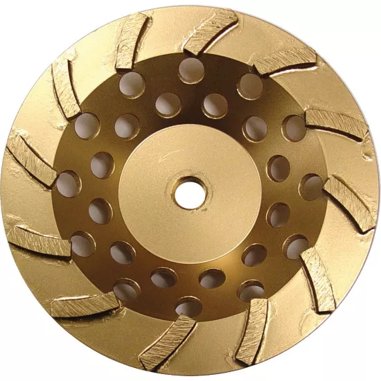Diamond Products Spiral Turbo Cup Grinders - 7 x 5/8" - 11