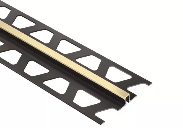 Dilex BWS Movement Joint Plastic PVC Tile Edging Trim - Sand Pebble