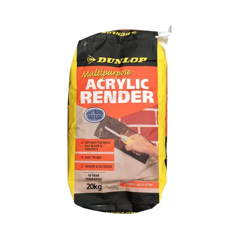 Dunlop Multipurpose Acrylic Render 20kg