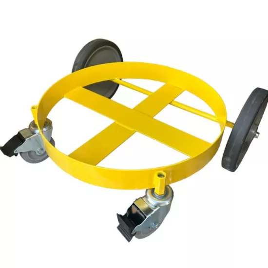 Dustless 30 Gallon Slurry Drum Cart Assembly