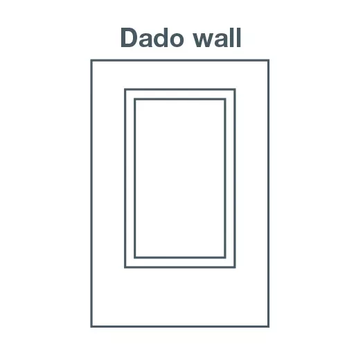 Easycraft easyASCOT MR MDF 900 x 600 x 9mm Dado Wall