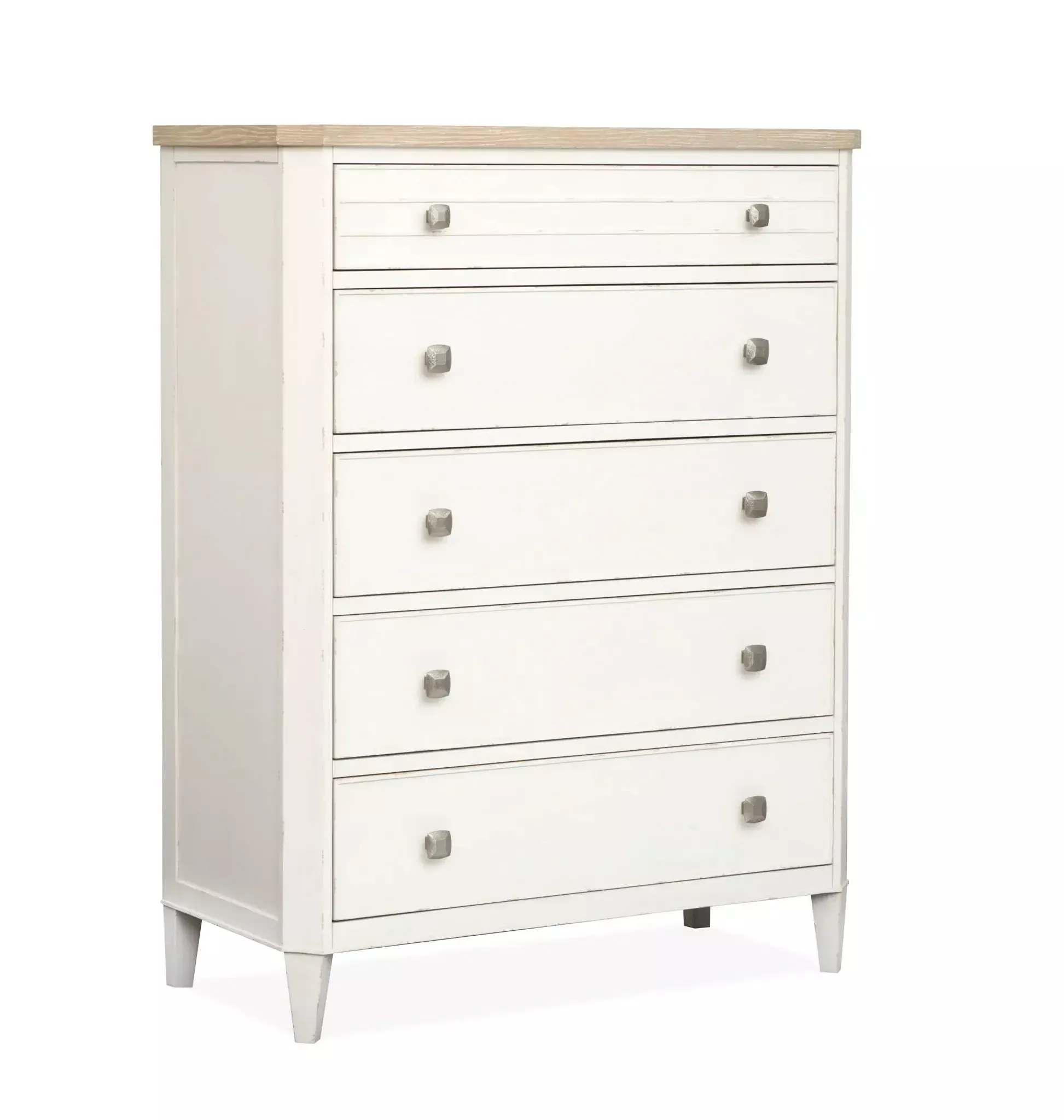 Echo Isles - Drawer Chest - Sea Pearl And Driftwood