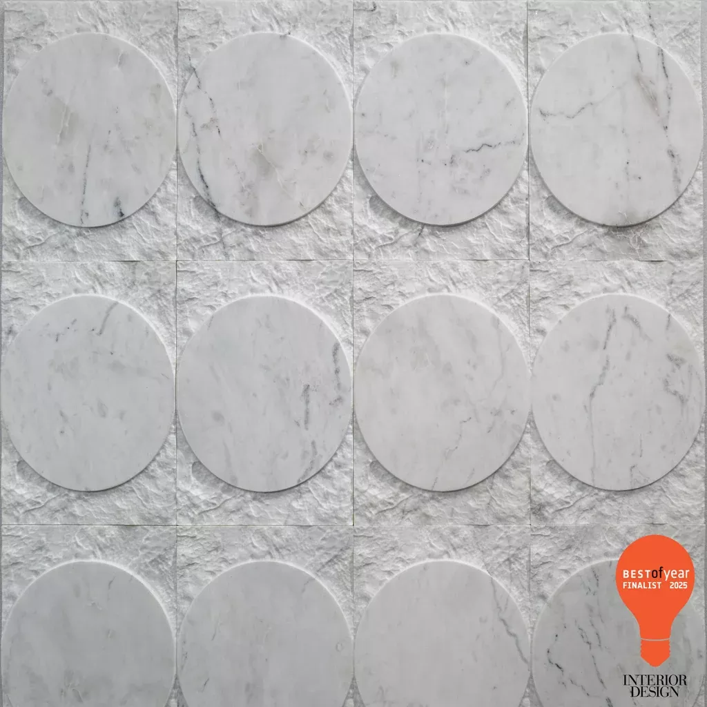 Eclipse Taj White Marble Dimensional Tile