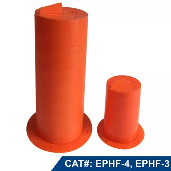 Econ-O-Post Hole Form 4" Dia x 12" High (15 pcs/carton)