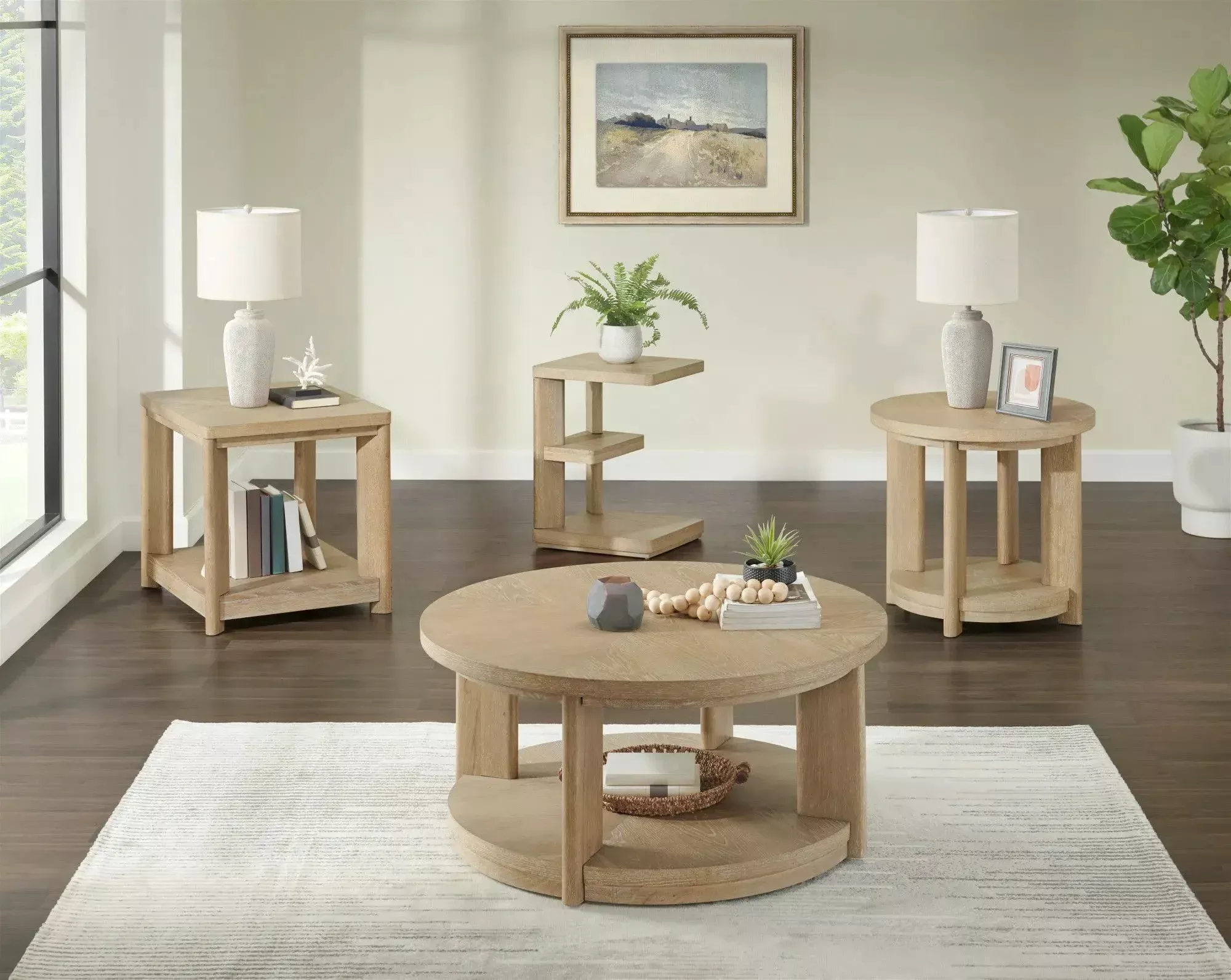 End Table - Tan
