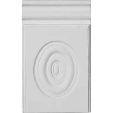 Endurathane Adonis Bullseye Plinth Block 5-3/4 in x 9-3/8 in x 1 in