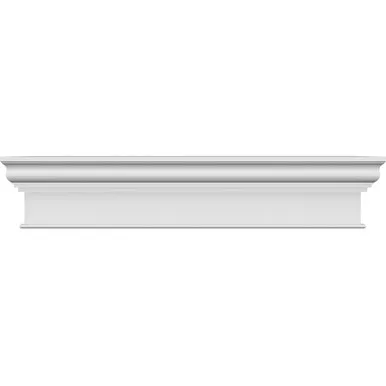 Endurathane Craftsman Crosshead with Trim, 12 in, Factory Primed