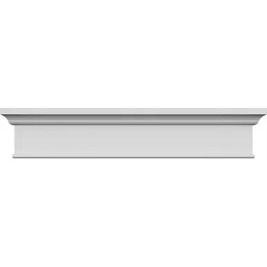 Endurathane Craftsman Crosshead with Trim, 6 1/8 in, Factory Primed