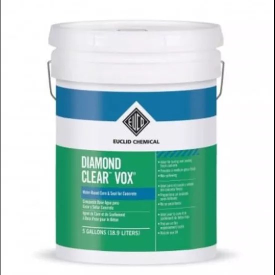 Euclid Diamond Clear VOX Cure & Seal - 55 Gallon Drum