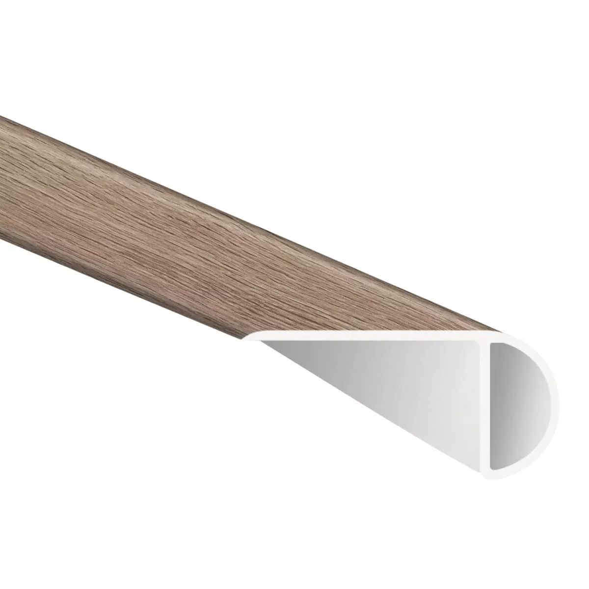 Everlife LVT Bleached Elm Luxury Vinyl Moulding / Trim - 1 3/4" x 94" Overlapping Stair Nose