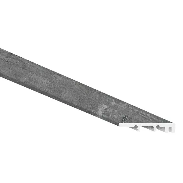 Everlife LVT Kingsdown Gray Luxury Vinyl Moulding / Trim - 1 3/8" x 94" End Cap