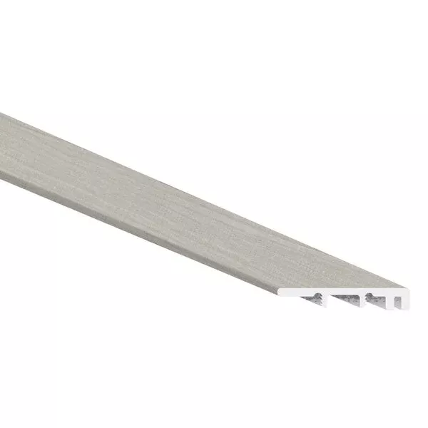 Everlife LVT Whitby White Luxury Vinyl Moulding / Trim - 1 3/8" x 94" End Cap