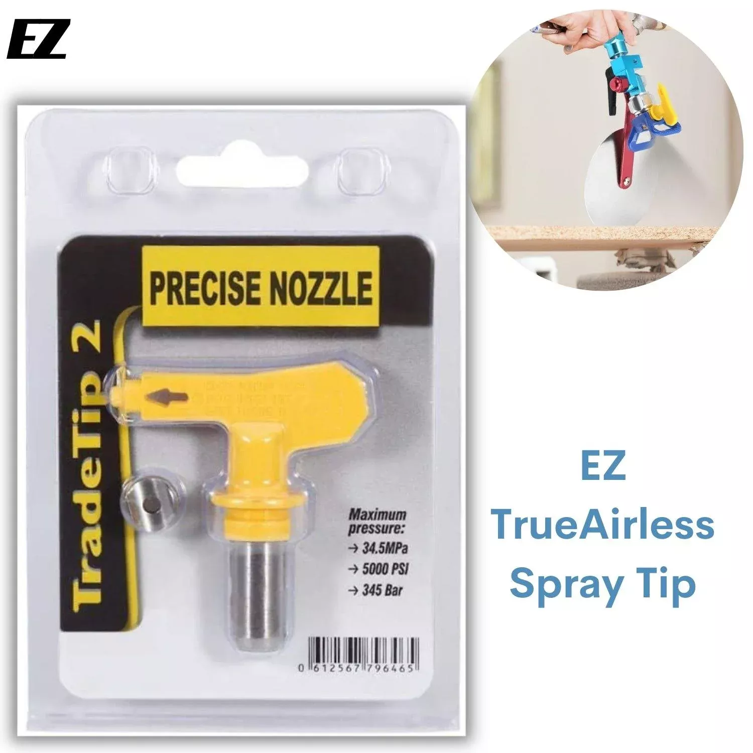 EZ TrueAirless Spray Tip - 5000 PSI
