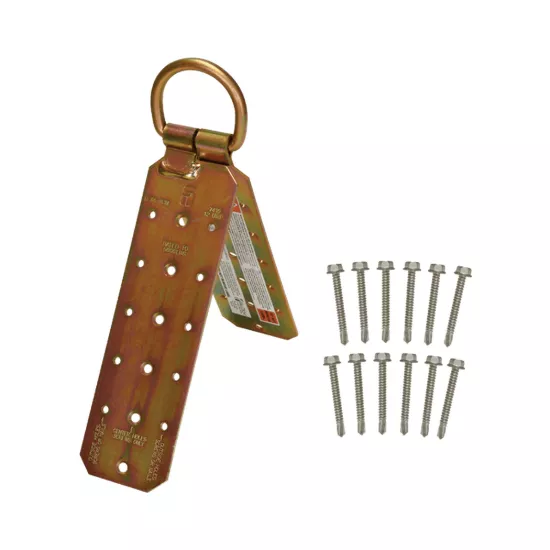 FallTech Hinged Reusable Metal Deck Roof Anchor