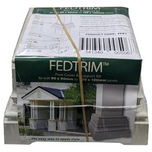 Fedtrim 90-100mm Post Cover and Support Kit