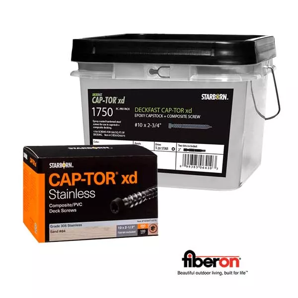 Fiberon Cap-Tor xd Epoxy Deck Screws