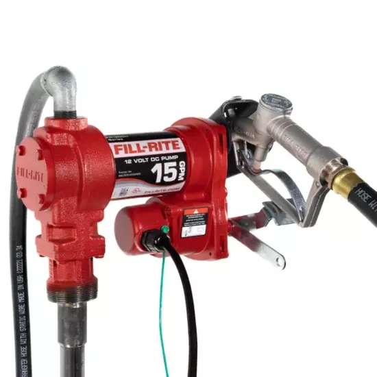 Fill-Rite 12V DC Fuel Transfer Pump Kit - 15 GPM