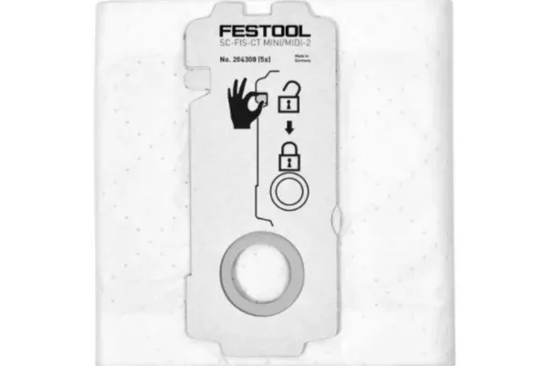 FILTER BAG CT-MINI/MIDI (NEW) 5-PK