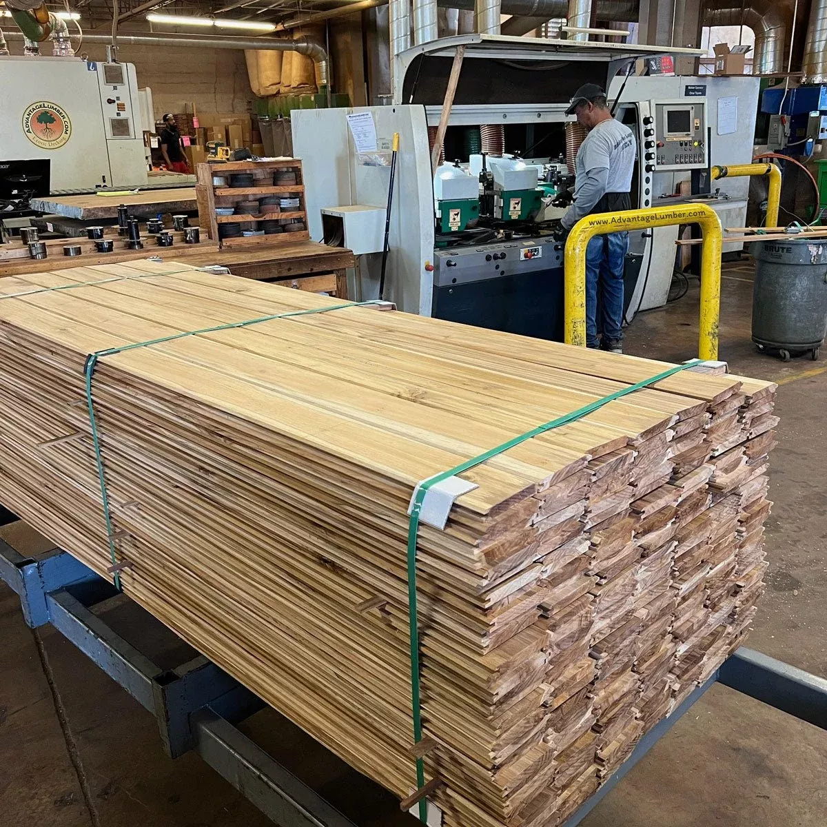 FSC 1 x 5 Teak - Plantation Wood T&G Square-Edge Decking