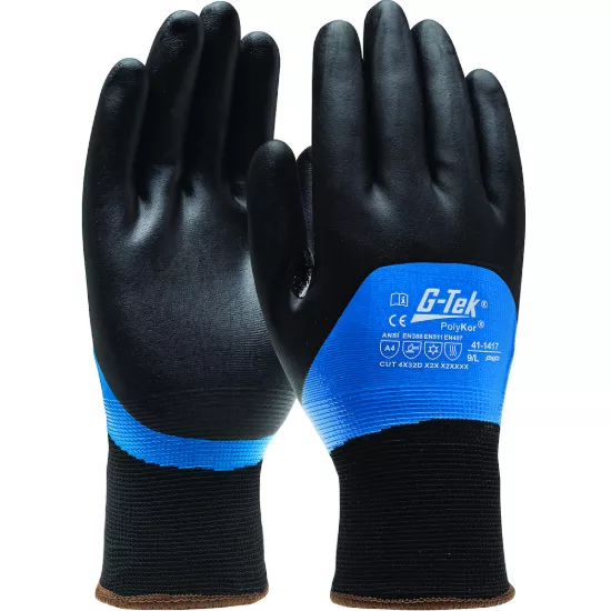 G-Tek PolyKor Insulated Glove - Cut Level A4 - XL (12 Pack)