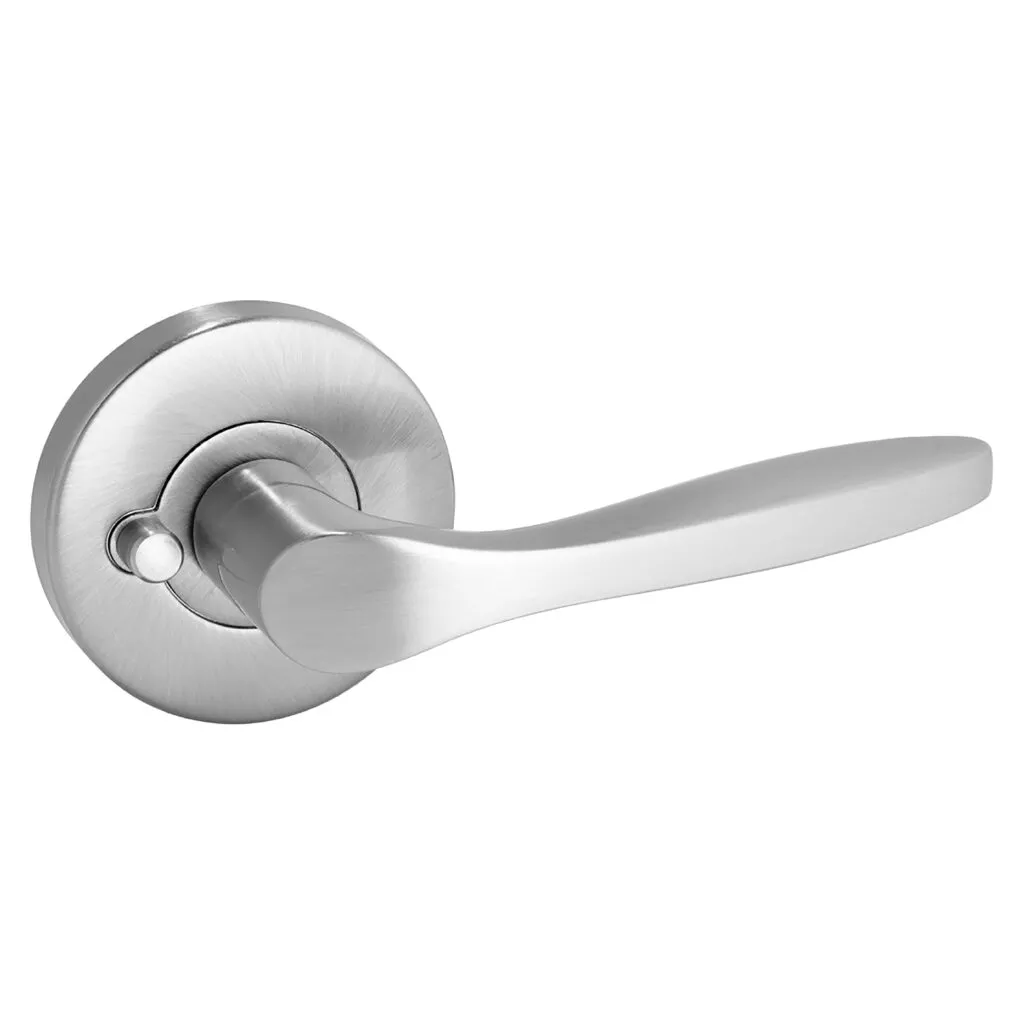 Gainsborough Choice Carla Privacy Lever Set – Satin Chrome