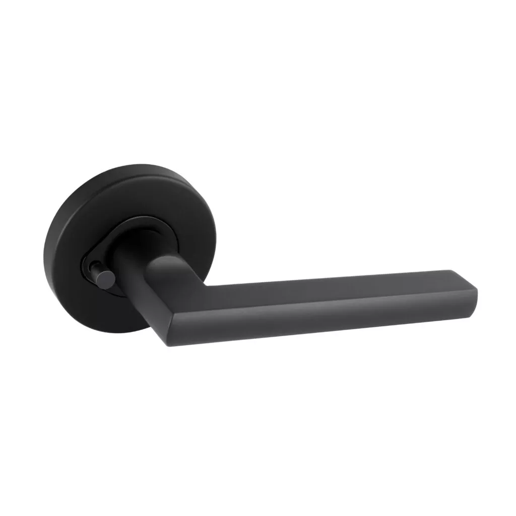 Gainsborough Choice Lianna Privacy Lever Set – Matte Black