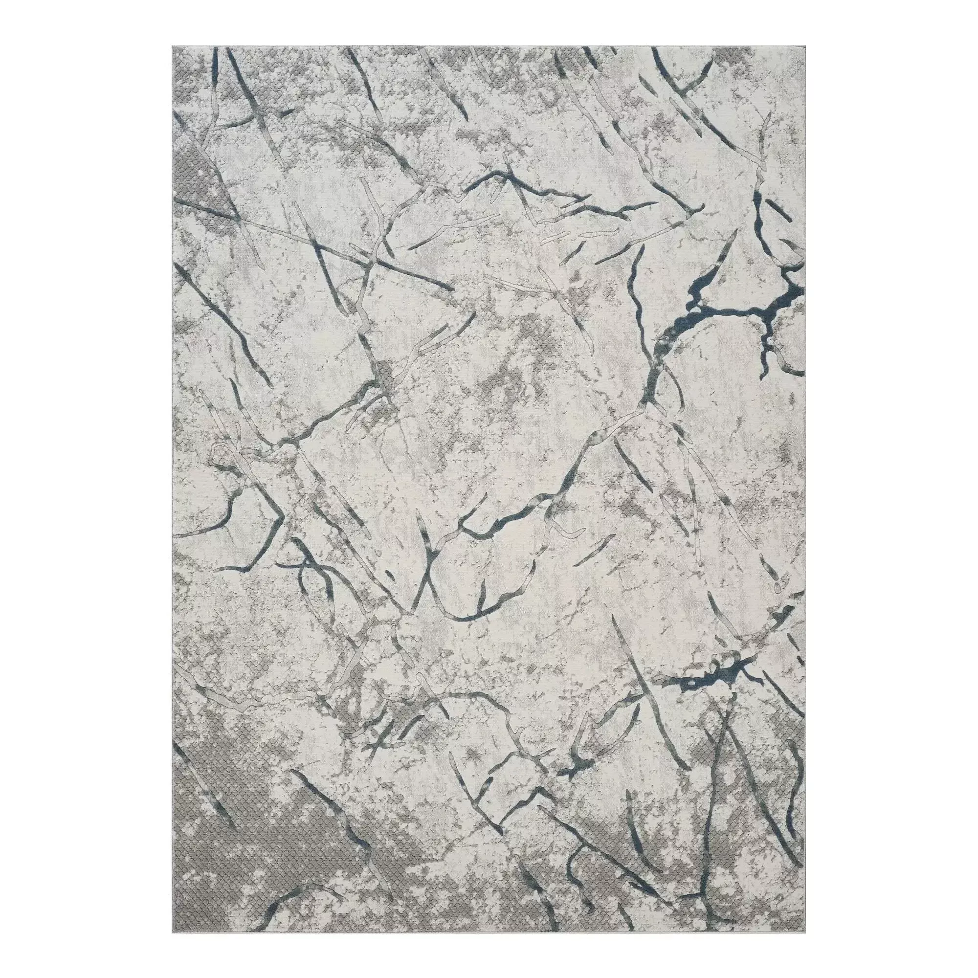 Geometrix - Contemporary Area Rug With Geometric 3D Effect