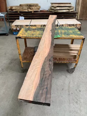 "GREEN" Ebony Lumber LMCE45 (related to Macassar)