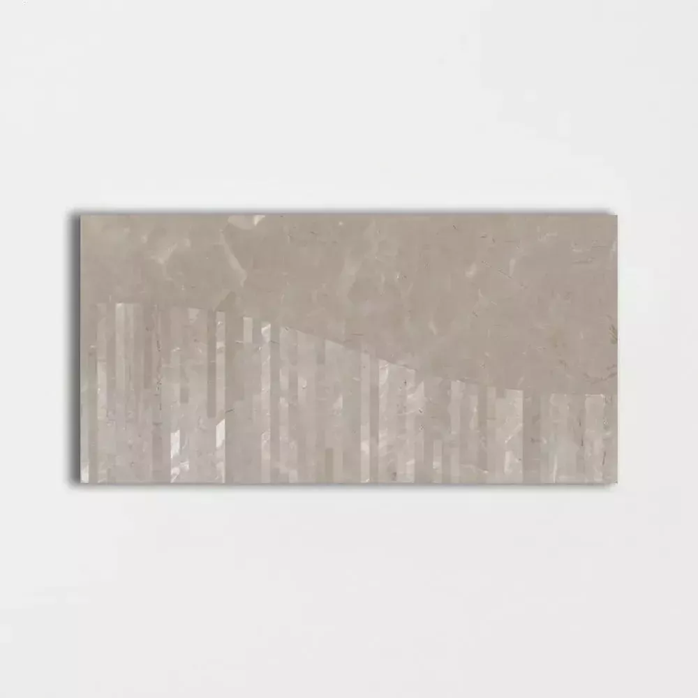 Gris Fawn Polished Midtown Marble Patterns 12x24