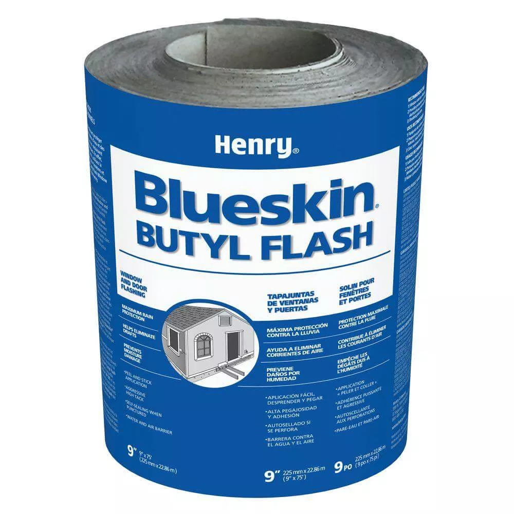 Henry Blueskin Butyl Flash: Self-Adhered