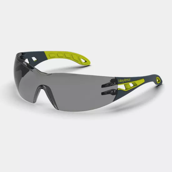 HexArmor MX200s Safety Glasses - Grey 23% TruShield