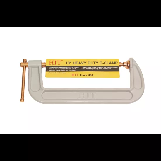 HIT Tools Heavy Duty Welding C-Clamp - 10"
