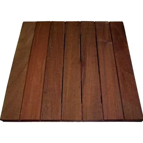 Ipe Advantage Deck Tiles 20 x 20 - Anti-slip