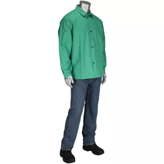 Ironcat Economy FR Treated 100% Cotton Welder Jacket - 30" - 2XL