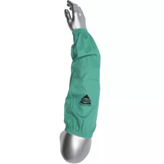 Ironcat FR Treated 100% Cotton Sateen Sleeves with 3/4" Elastic Ends - 18"