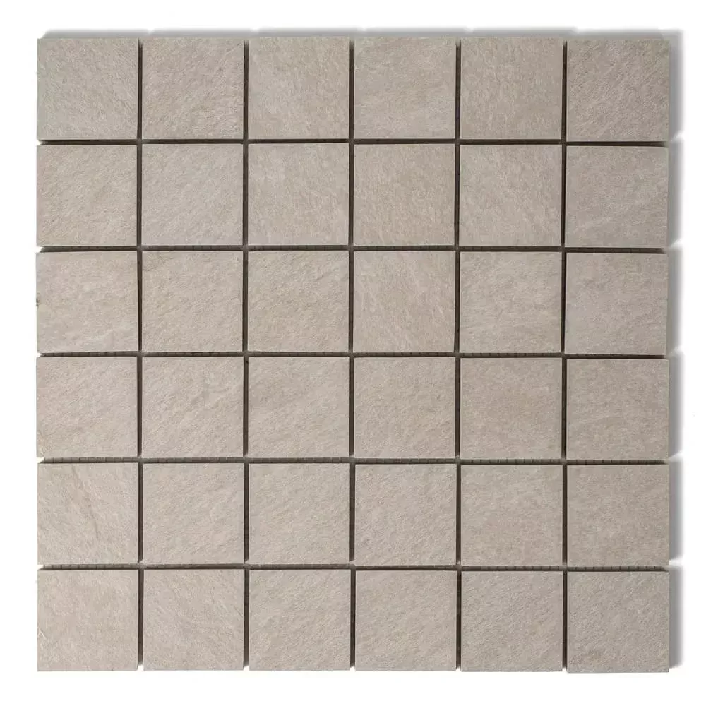 Ivory Flow Natural Matte Herringbone 5/8x3 Porcelain Mosaics 10 7/16x12 13/16