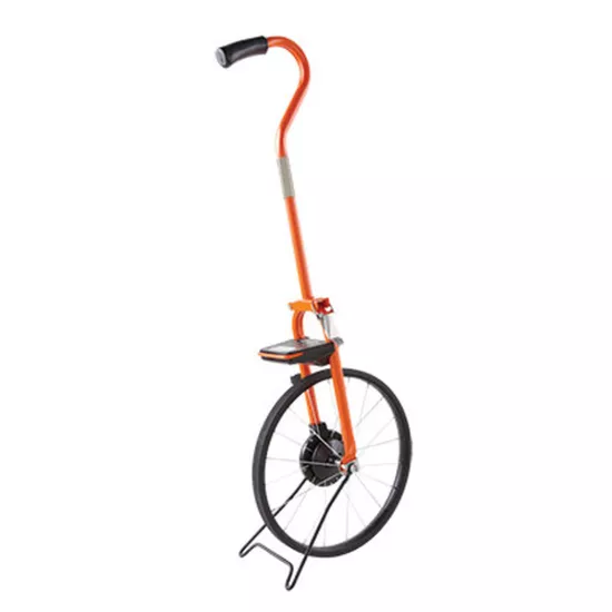 Keson Electronic Metal Professional Measuring Wheel with Spoked Wheel 4' Orange