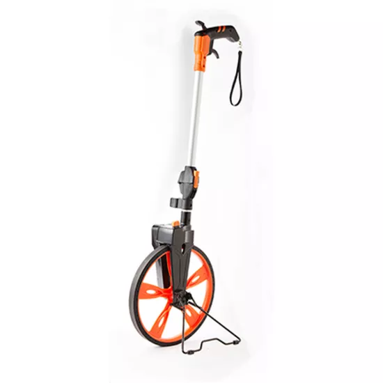 Keson Measuring Wheel with Handle Brake and Reset 18" Orange/Black Inches